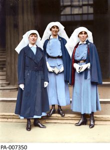 Nursing Sisters, Mowat, McNichol, and Guilbride, First World War.